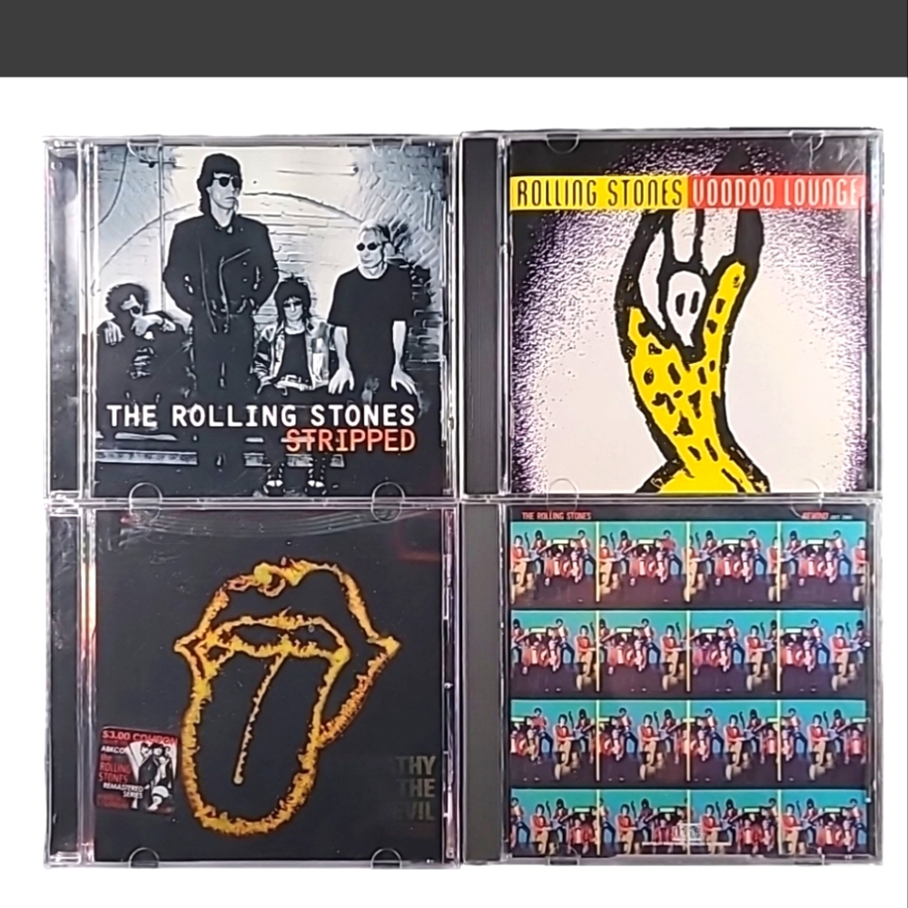 Rolling Stones - CDx4 - Rewind - Stripped - Voodoo Lounge - Sympathy Devil Remix